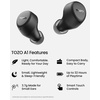 image:imageTOZO A1 Wireless Earbuds Bluetooth 53 Light Weight in Ear HeadphonesBlack