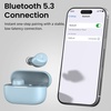 image:imageTOZO A1 Wireless Earbuds Bluetooth 53 Light Weight in Ear HeadphonesBlue
