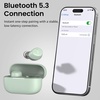 image:imageTOZO A1 Wireless Earbuds Bluetooth 53 Light Weight in Ear HeadphonesGreen