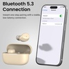 image:imageTOZO A1 Wireless Earbuds Bluetooth 53 Light Weight in Ear HeadphonesLight Khaki