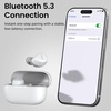 image:imageTOZO A1 Wireless Earbuds Bluetooth 53 Light Weight in Ear HeadphonesMatte White