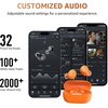 image:imageTOZO A1 Wireless Earbuds Bluetooth 53 Light Weight in Ear HeadphonesOrange