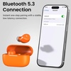 image:imageTOZO A1 Wireless Earbuds Bluetooth 53 Light Weight in Ear HeadphonesOrange