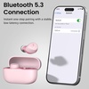 image:imageTOZO A1 Wireless Earbuds Bluetooth 53 Light Weight in Ear HeadphonesRose Gold