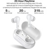 image:imageTOZO A2 Mini Wireless Earbuds Ultra Lightweight Bluetooth 53 HeadphonesWhite