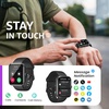 image:imageTOZO AMOLED S4 Smart Watch 178 UltraClear Screen for Men WomenDark Black