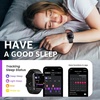 image:imageTOZO AMOLED S4 Smart Watch 178 UltraClear Screen for Men WomenDark Black