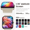 image:imageTOZO AMOLED S4 Smart Watch 178 UltraClear Screen for Men WomenGold
