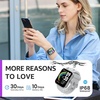 image:imageTOZO AMOLED S4 Smart Watch 178 UltraClear Screen for Men WomenMatte Gray