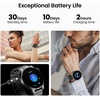 image:imageTOZO AMOLED S4 Smart Watch 178 UltraClear Screen for Men WomenSpace Gray