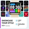 image:imageTOZO AMOLED S4 Smart Watch 178 UltraClear Screen for Men WomenYellow
