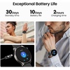 image:imageTOZO AMOLED S5 Smart Watch AnswerMake Calls 143 HD Screen for Men Women 100 Sport Modes Fitness Watchs with Sleep Monitor IP68 Waterproof Silicone Strap Black