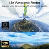 image:imageTOZO AnyVue Android Smart 360 Action Camera with 12 4800W CMOS 57K 360 Video 12K 360 Photo Intelligent Tracking Action Camera with Editing App Builtin GPS 4K Live Streaming 30 Touchscreen