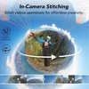 image:imageTOZO AnyVue Android Smart 360 Action Camera with 12 4800W CMOS 57K 360 Video 12K 360 Photo Intelligent Tracking Action Camera with Editing App Builtin GPS 4K Live Streaming 30 Touchscreen