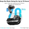 image:imageTOZO Crystal Pods Hybrid Active Noise Cancelling Wireless Earbuds WhiteBlack