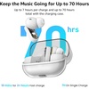 image:imageTOZO Crystal Pods Hybrid Active Noise Cancelling Wireless Earbuds WhiteWhite