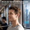 image:imageTOZO Crystal Pods Hybrid Active Noise Cancelling Wireless Earbuds WhiteWhite