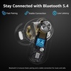 image:imageTOZO Crystal Pods Hybrid Active Noise Cancelling Wireless Earbuds WhiteWhite