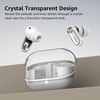 image:imageTOZO Crystal Pods Hybrid Active Noise Cancelling Wireless Earbuds WhiteWhite