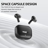 image:imageTOZO E2 Wireless Earbuds with 10mm Powerful Bass Drivers AI Clear CallsBlack
