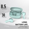 image:imageTOZO E2 Wireless Earbuds with 10mm Powerful Bass Drivers AI Clear CallsDark Green