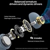 image:imageTOZO Golden X1 Wireless Earbuds Balanced Armature and Hybrid Dynamic DriverBlue
