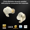 image:imageTOZO Golden X1 Wireless Earbuds Balanced Armature and Hybrid Dynamic DriverChampagne
