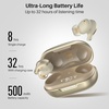 image:imageTOZO Golden X1 Wireless Earbuds Balanced Armature and Hybrid Dynamic DriverChampagne