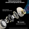 image:imageTOZO Golden X1 Wireless Earbuds Balanced Armature and Hybrid Dynamic DriverChampagne