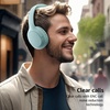 image:imageTOZO HA1 70H Over Ear Wireless Headphones Bluetooth 54 Foldable HeadsetGreen