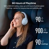 image:imageTOZO HT3 Hybrid Noise Cancelling Wireless Headphones 90H Over Ear HeadsetBlue