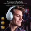 image:imageTOZO HT3 Hybrid Noise Cancelling Wireless Headphones 90H Over Ear HeadsetBlue