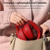 image:imageTOZO HT3 Hybrid Noise Cancelling Wireless Headphones 90H Over Ear HeadsetDarkRed