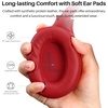 image:imageTOZO HT3 Hybrid Noise Cancelling Wireless Headphones 90H Over Ear HeadsetDarkRed