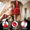 image:imageTOZO HT3 Hybrid Noise Cancelling Wireless Headphones 90H Over Ear HeadsetDarkRed