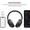 image:imageTOZO HT3 Hybrid Noise Cancelling Wireless Headphones 90H Over Ear HeadsetGray