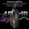 image:imageTOZO HT3 Hybrid Noise Cancelling Wireless Headphones 90H Over Ear HeadsetGray