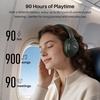 image:imageTOZO HT3 Hybrid Noise Cancelling Wireless Headphones 90H Over Ear HeadsetGreen