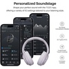 image:imageTOZO HT3 Hybrid Noise Cancelling Wireless Headphones 90H Over Ear HeadsetLight Purple