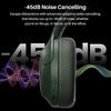 image:imageTOZO HT3 Hybrid Noise Cancelling Wireless Headphones 90H Over Ear HeadsetMatte Green