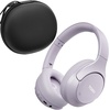 image:imageTOZO HT3 Hybrid Noise Cancelling Wireless Headphones 90H Over Ear HeadsetPurple
