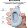 image:imageTOZO HT3 Hybrid Noise Cancelling Wireless Headphones 90H Over Ear HeadsetTitanium Blue