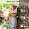 image:imageTOZO Hybrid Active Noise Cancelling Headphones Hi Res AudioPink