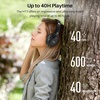 image:imageTOZO Hybrid Active Noise Cancelling Headphones Wireless Over Ear Bluetooth Headset 40H Playtime HiRes Audio Custom EQ via App Deep Bass Comfort Fit Ear Cups for Home Office Travel Black
