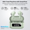 image:imageTOZO Hybrid Active Noise Cancelling in Ear Wireless Earbuds 68H PlaytimeLight Green