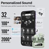 image:imageTOZO Hybrid Active Noise Cancelling in Ear Wireless Earbuds 68H PlaytimeLight Green