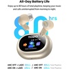 image:imageTOZO NC20 Pro Active Noise Cancelling Wireless Earbuds Smart LCD ScreenTitanium Gold