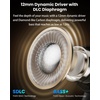 image:imageTOZO NC20 Pro Active Noise Cancelling Wireless Earbuds Smart LCD ScreenTitanium Gold