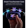 image:imageTOZO Open X2 Pro AI Smart Open Ear Earbuds LCD Digital Screen Stereo SoundBlue
