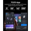 image:imageTOZO Open X2 Pro AI Smart Open Ear Earbuds LCD Digital Screen Stereo SoundRoyal Blue